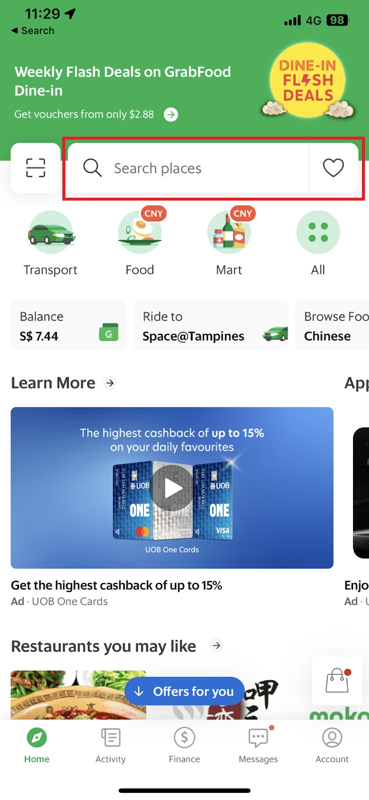 Grab打车软件